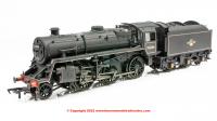 32-956 Bachmann BR Standard 4MT Steam Locomotive number 76066 with BR1B Tender - BR Lined Black with Late Crest - Weathered - Era 5